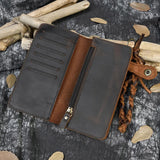 Timber Vale Hakiki Deri Kadın Cüzdan