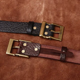 Plontra Hakiki Deri Kemer