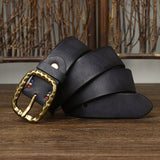 Nexus Buckle hakiki deri kemer