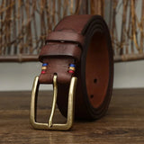 Demirkaplı Hakiki Deri Kemer