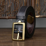 Zümrüt Duvak Hakiki Deri Kemer