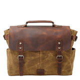 Crystal Sea Hakiki Deri Omuz çantası