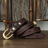 Iron Quill Hakiki Deri Kemer