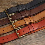 Demirkaplı Hakiki Deri Kemer