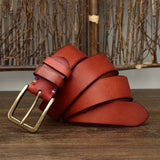 Demirkaplı Hakiki Deri Kemer