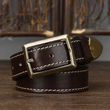 Zümrüt Duvak Hakiki Deri Kemer