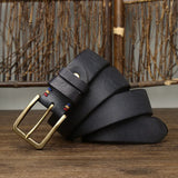 Demirkaplı Hakiki Deri Kemer