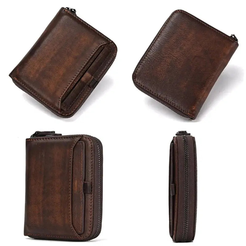 Steel Trail Genuine Leather Wallet