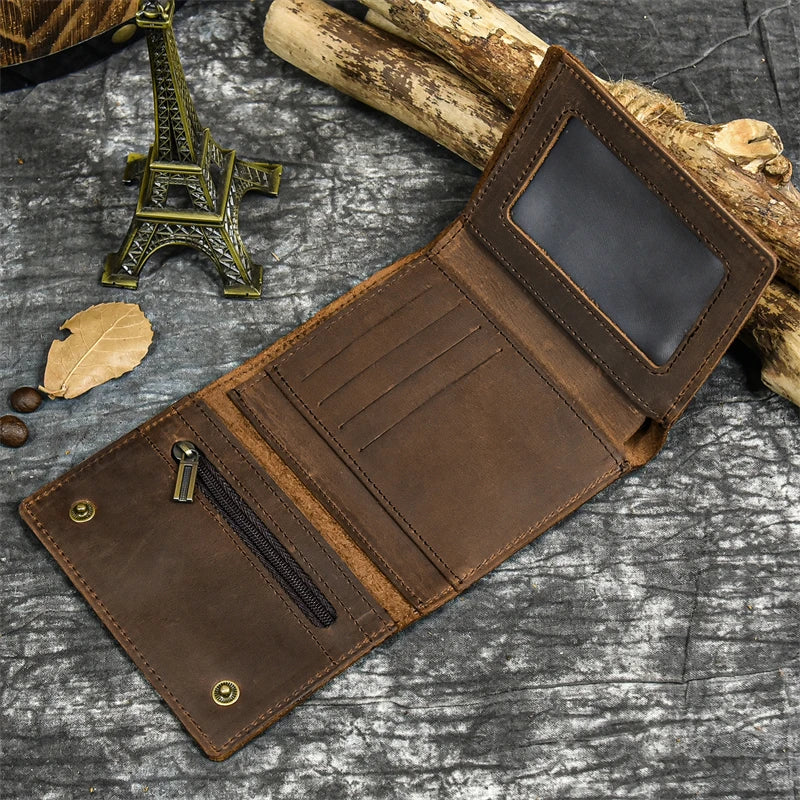 Ravenfire Wallet Genuine Leather Wallet 