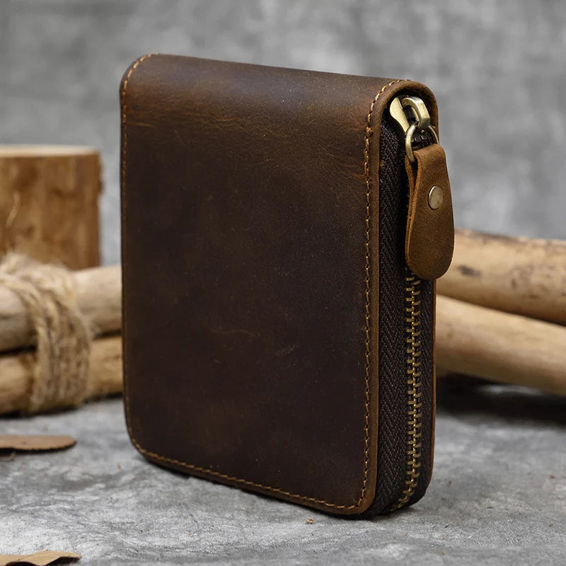 Steel Trail Genuine Leather Wallet 