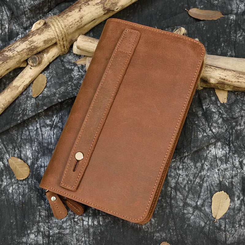 Windcrest Genuine Leather Clutch Wallet 