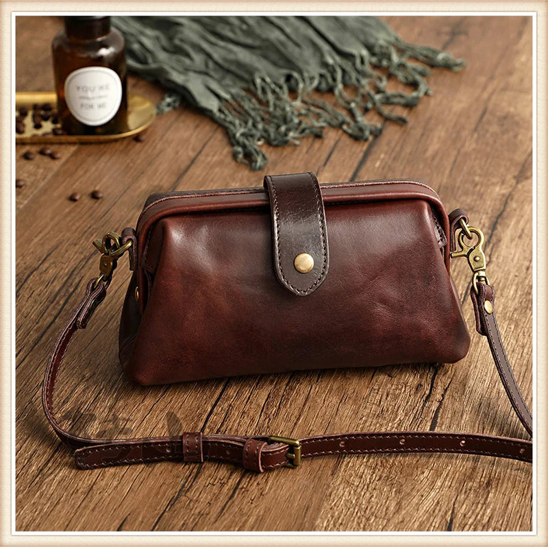 Mistpeak Genuine Leather Shoulder Bag 