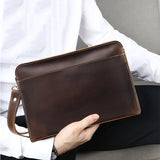 Glacier Mist Genuine Leather Clutch Wallet 