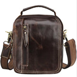 Vivid Ember Genuine Leather Shoulder Bag 