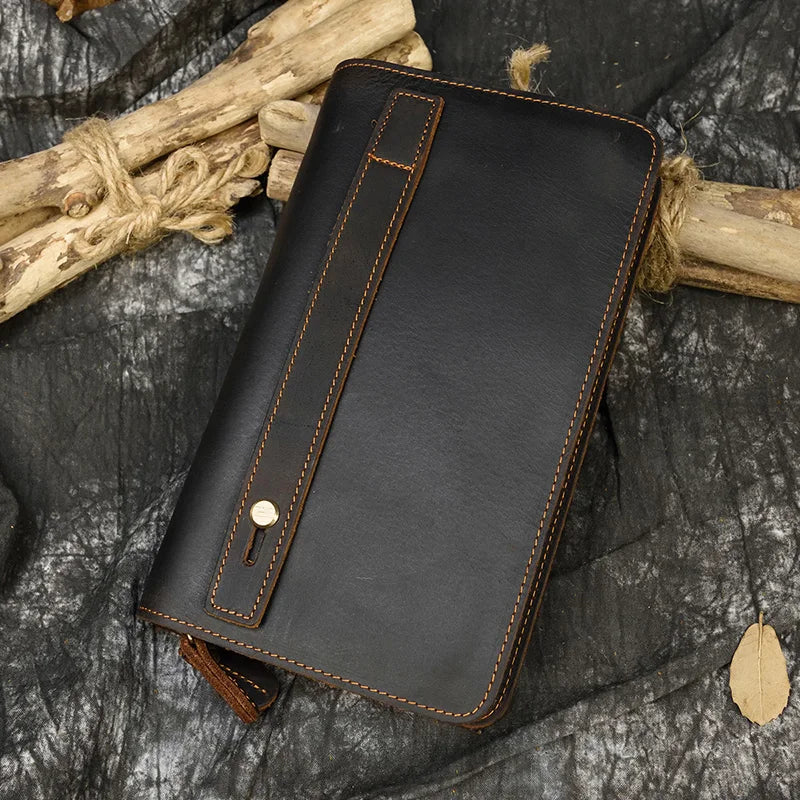 Windcrest Genuine Leather Clutch Wallet 