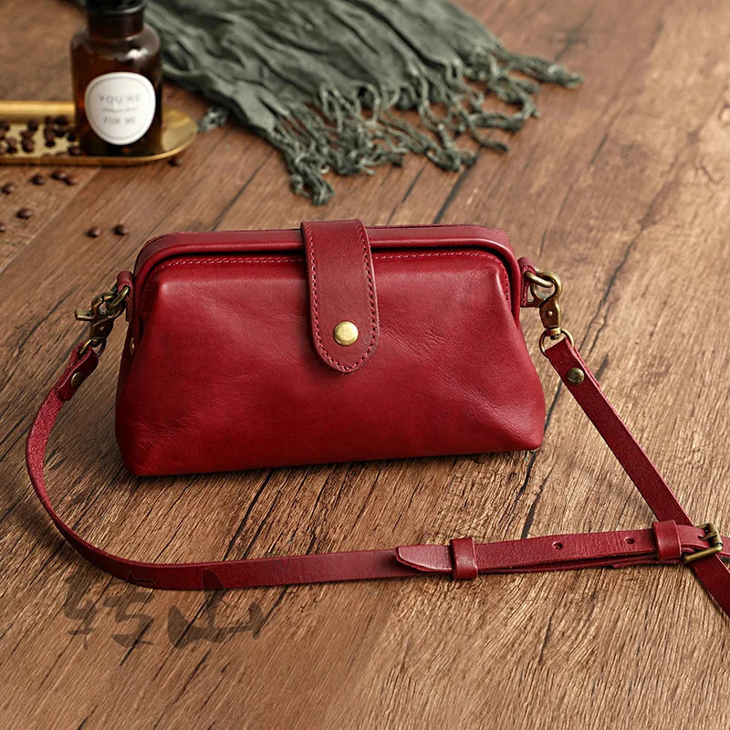 Mistpeak Genuine Leather Shoulder Bag 