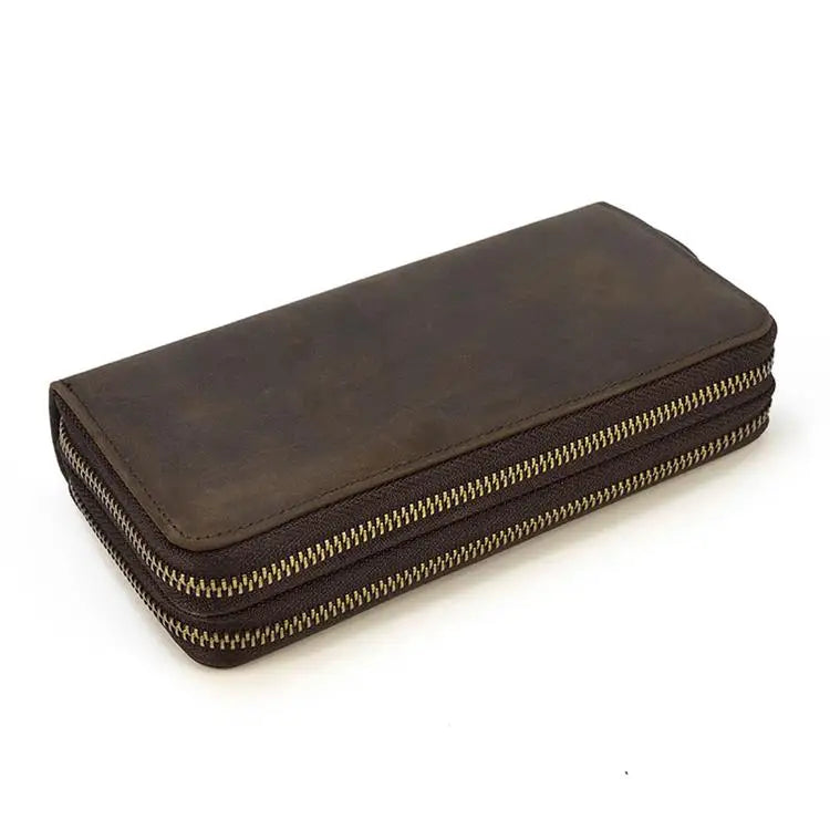 Thunderstorm Genuine Leather Clutch Wallet