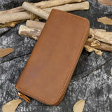 Thunderstorm Genuine Leather Clutch Wallet