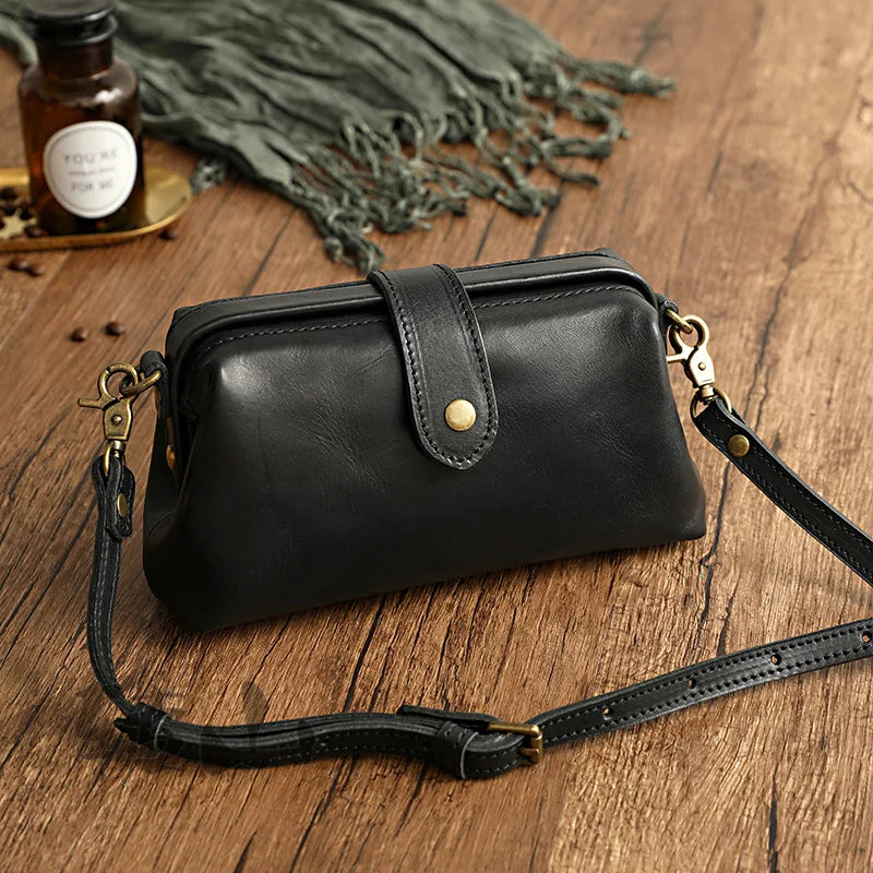 Mistpeak Genuine Leather Shoulder Bag 