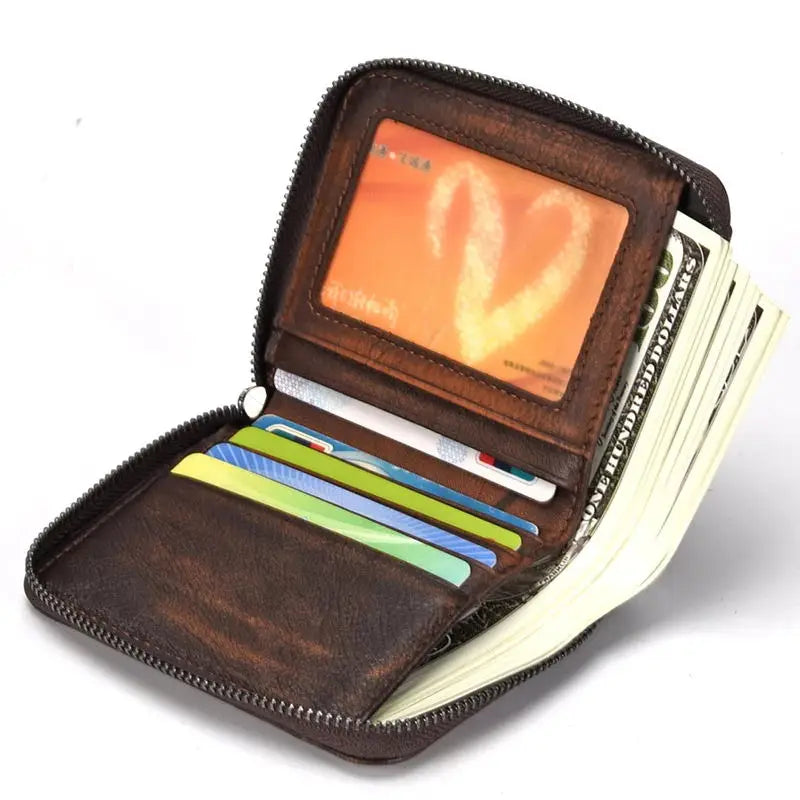 Steel Trail Genuine Leather Wallet