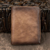 Desert Flame Genuine Leather Wallet