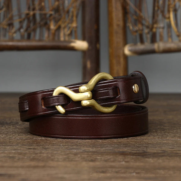 Oak Genuine Leather Belt