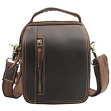 Vivid Ember Genuine Leather Shoulder Bag 