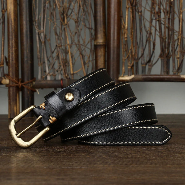 Forest Ember Genuine Leather Belt