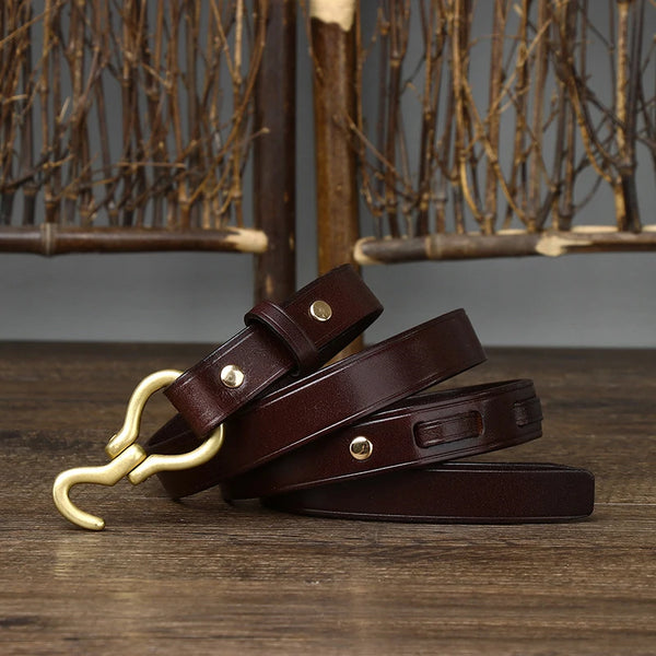 Oak Genuine Leather Belt