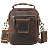 Vivid Ember Genuine Leather Shoulder Bag 