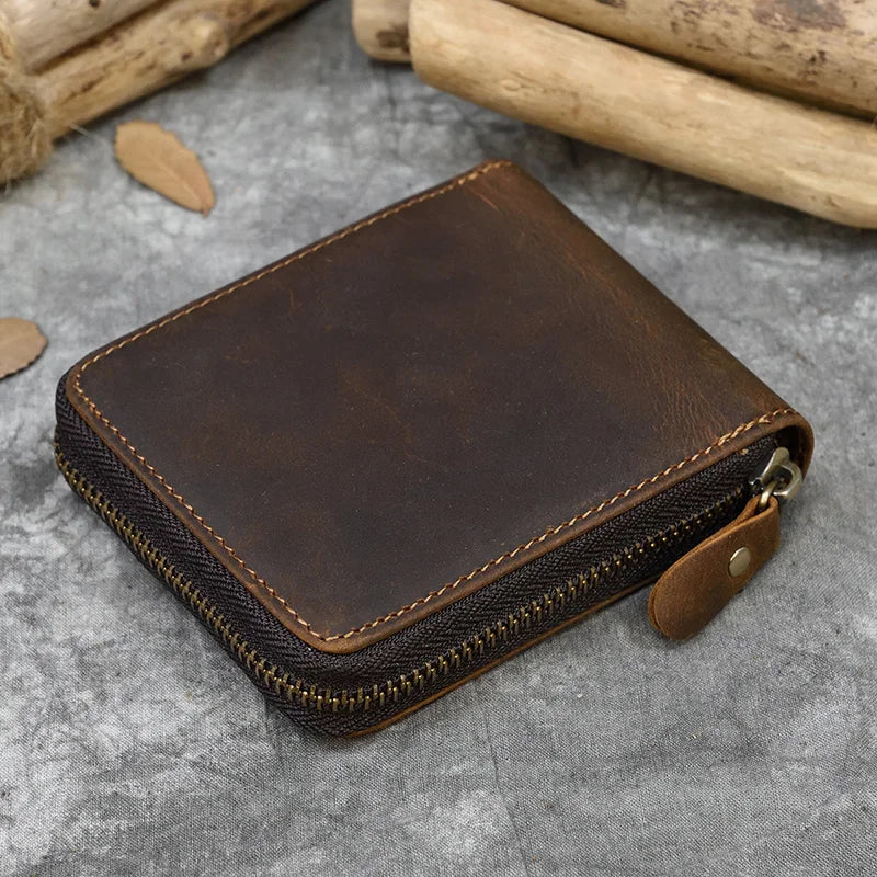 Steel Trail Genuine Leather Wallet 