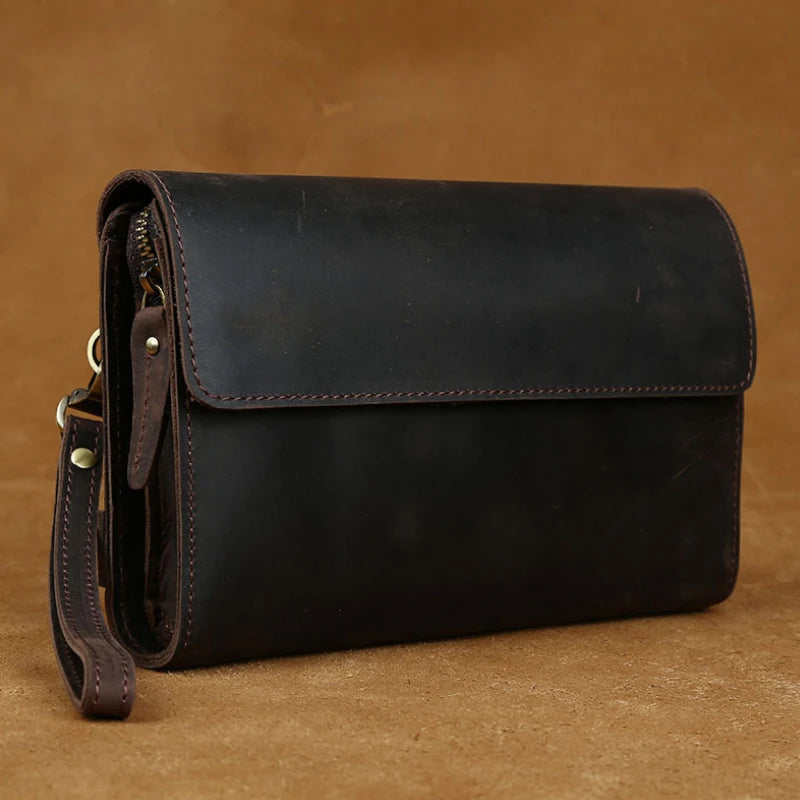 Windcrest Genuine Leather Clutch Wallet 