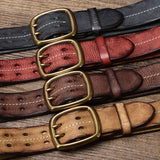 Alpha Strap genuine leather belt