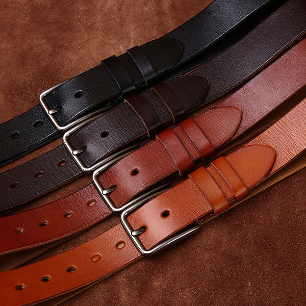 Blaze Loop genuine leather belt