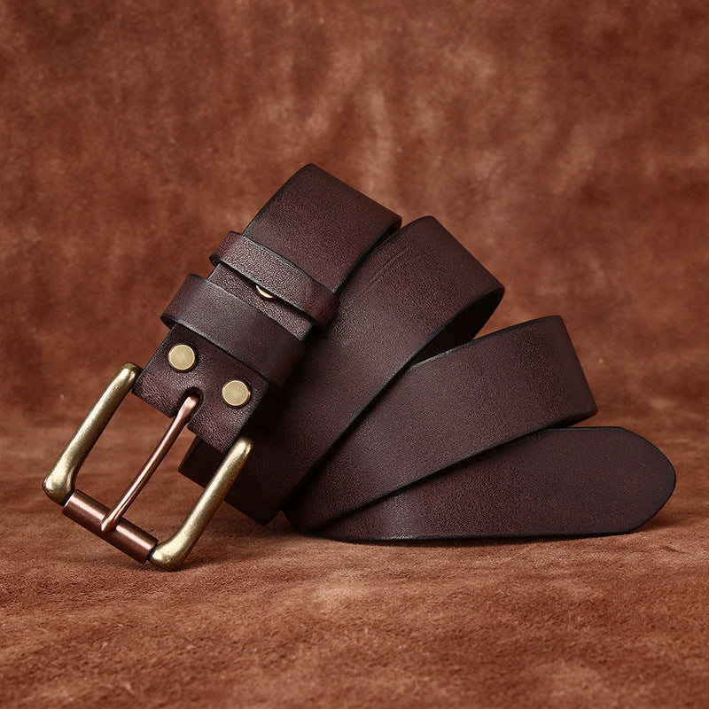 Horizon Strap genuine leather belt