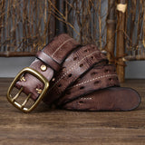 Alpha Strap genuine leather belt