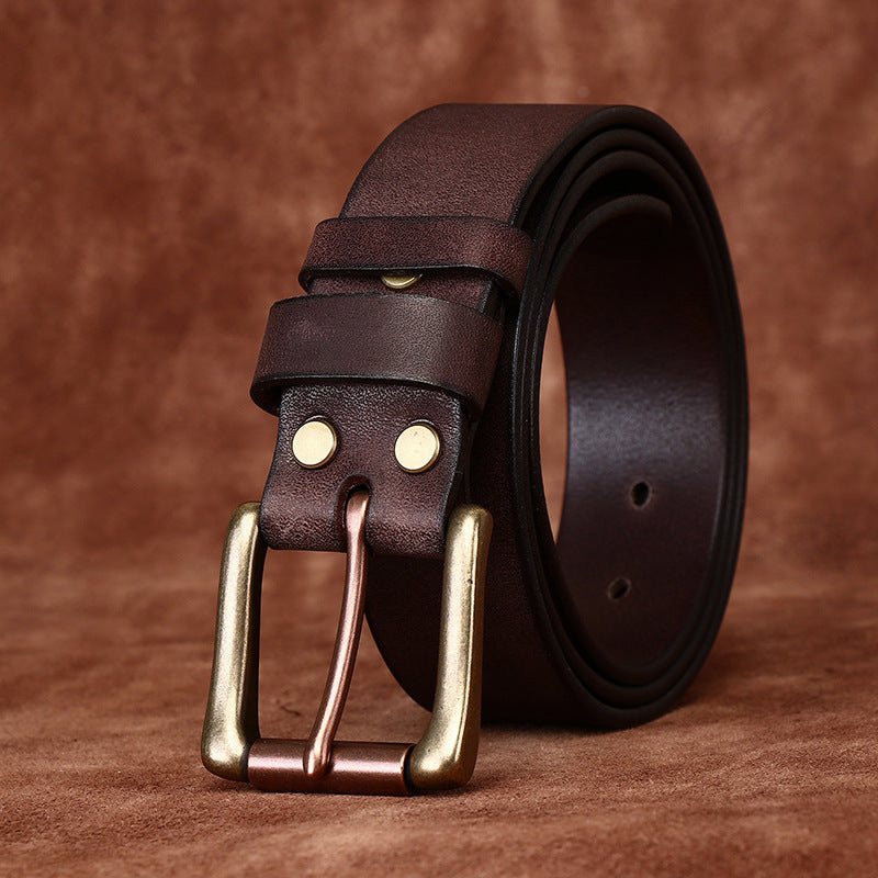 Horizon Strap genuine leather belt