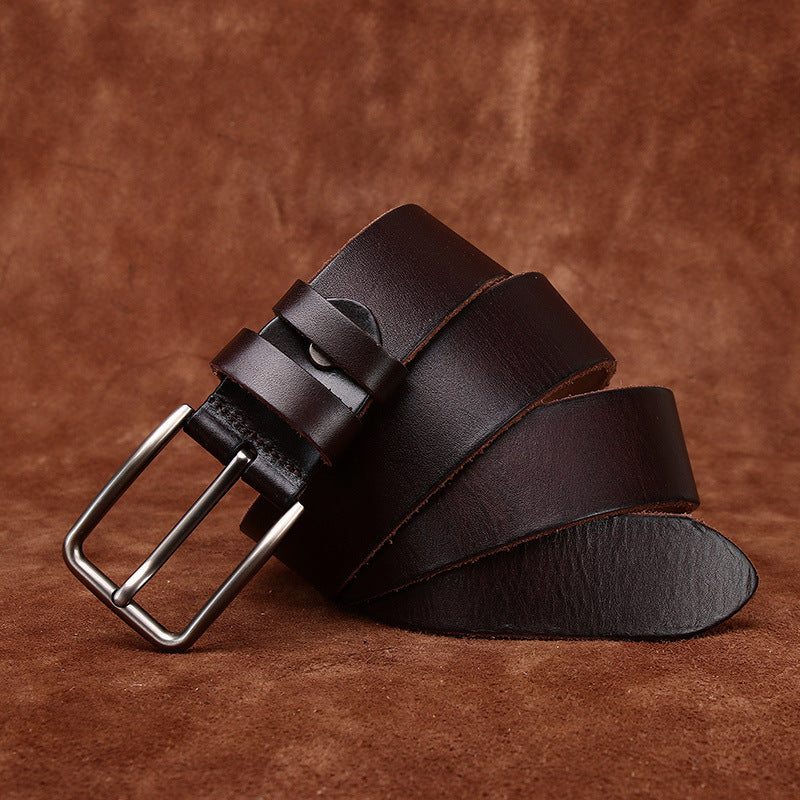 Blaze Loop genuine leather belt