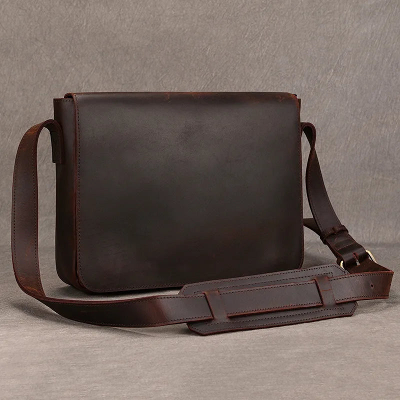 Inferno Forge Genuine Leather Shoulder Bag