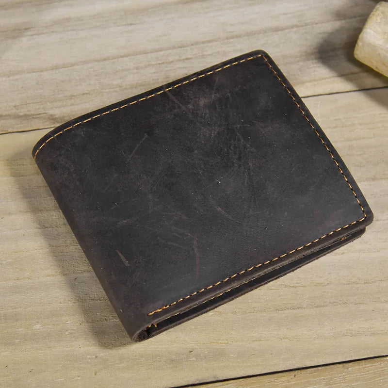 Obsidian Storm Genuine Leather Wallet 