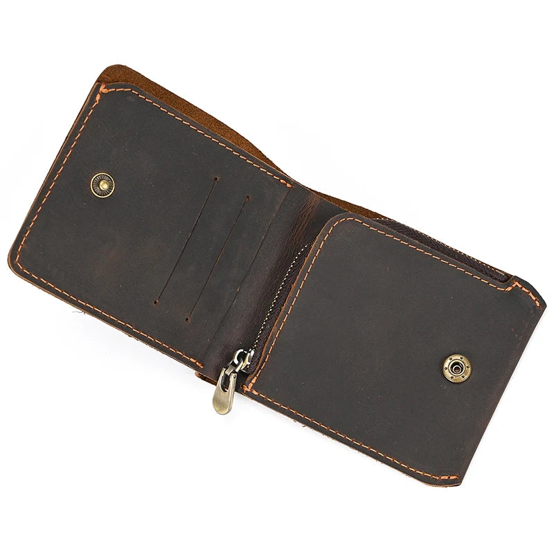 Obsidian Storm Genuine Leather Wallet 