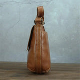 Shadowflame Genuine Leather Shoulder Bag