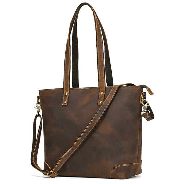 Emberstone Genuine Leather Tote Bag