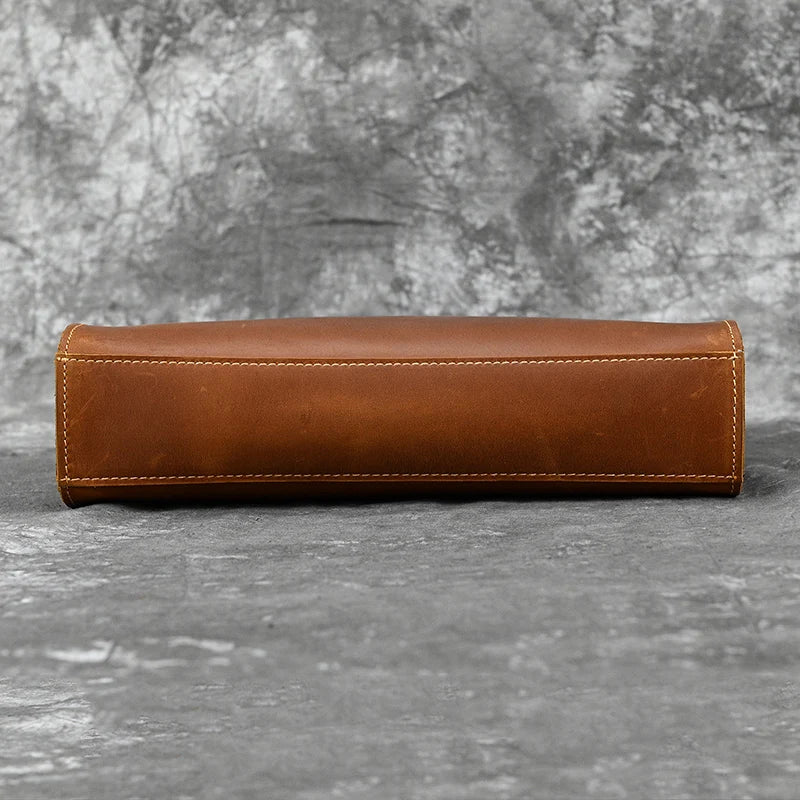 Glacier Mist Genuine Leather Clutch Wallet 