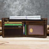 Timber Ember Genuine Leather Wallet 