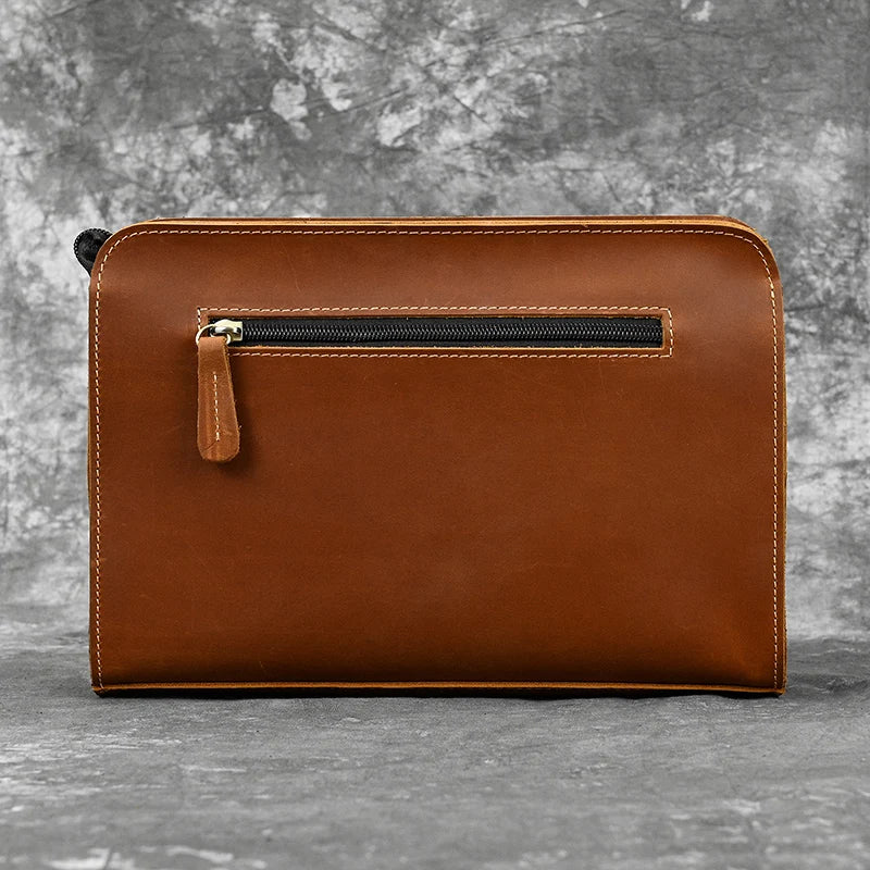 Glacier Mist Genuine Leather Clutch Wallet 