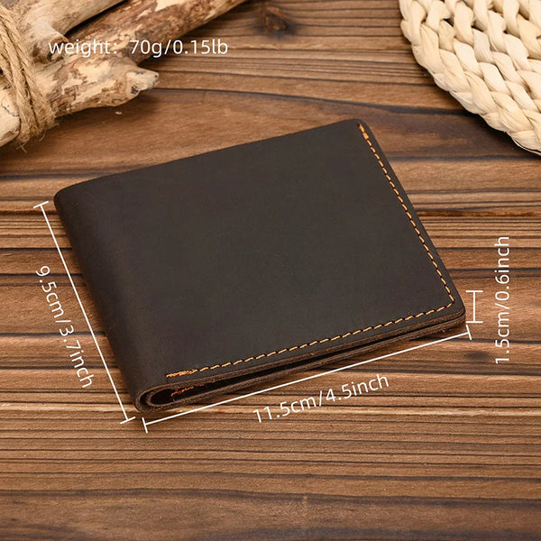 Shadow Veil Genuine Leather Wallet