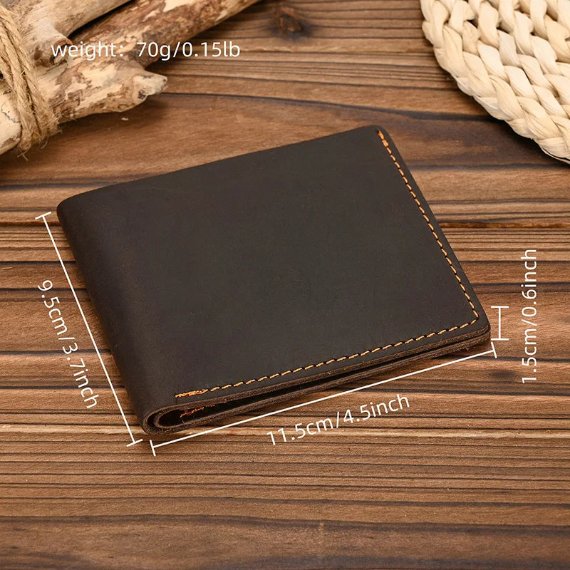 Shadow Veil Genuine Leather Wallet