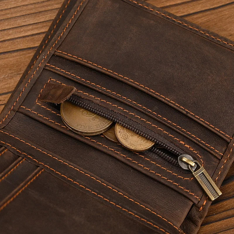 Copper Crest Genuine Leather Wallet 