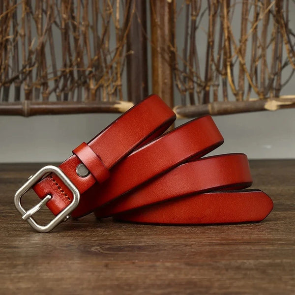 Copper Genuine Leather Belt